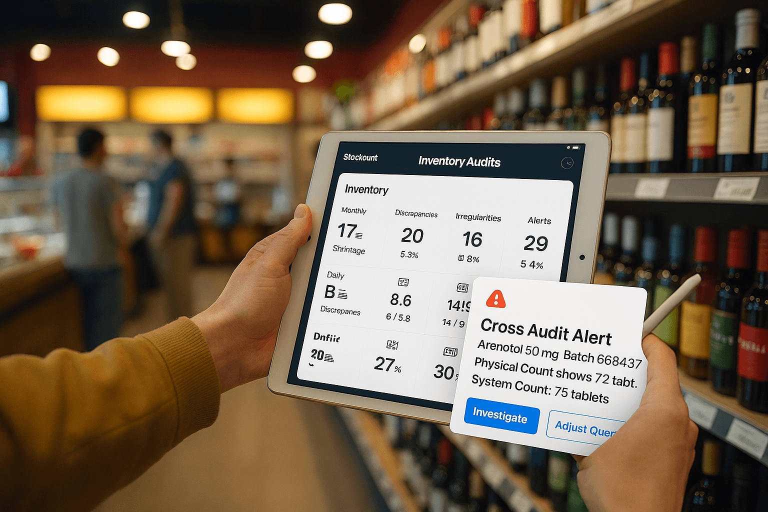 Bar Inventory audits- Stockount