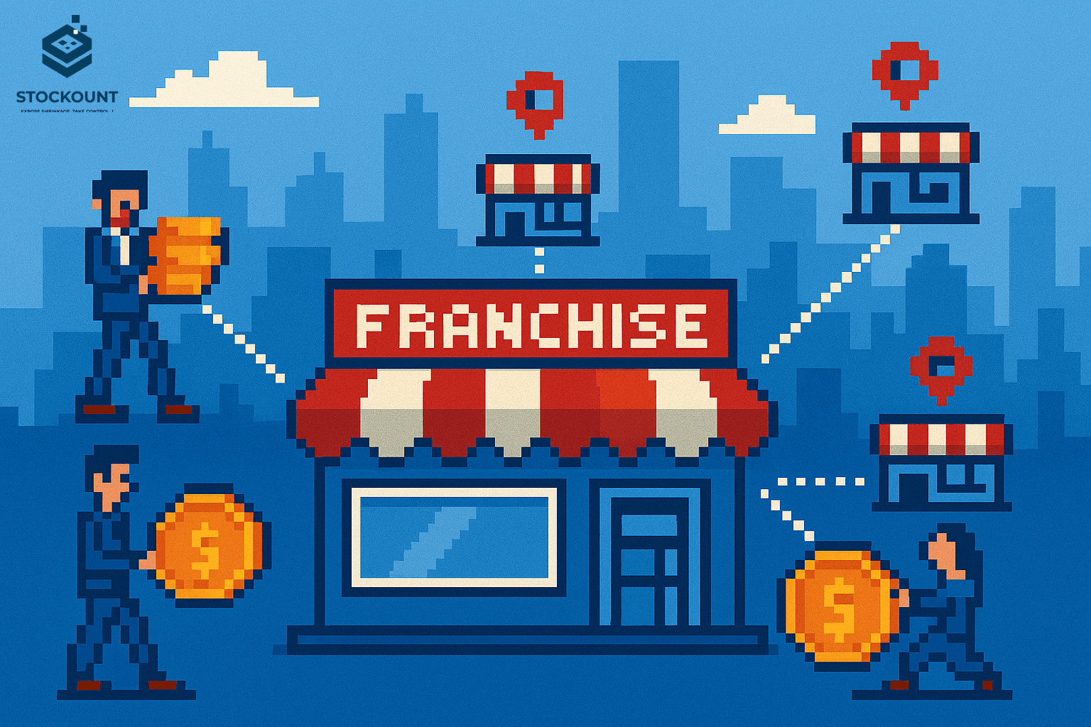 Franchise inventory audit system for Stockount