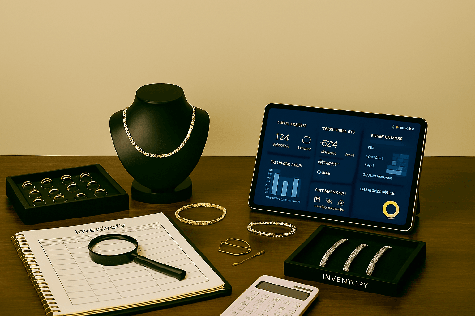 Jewellery Inventory audits system - Stockount