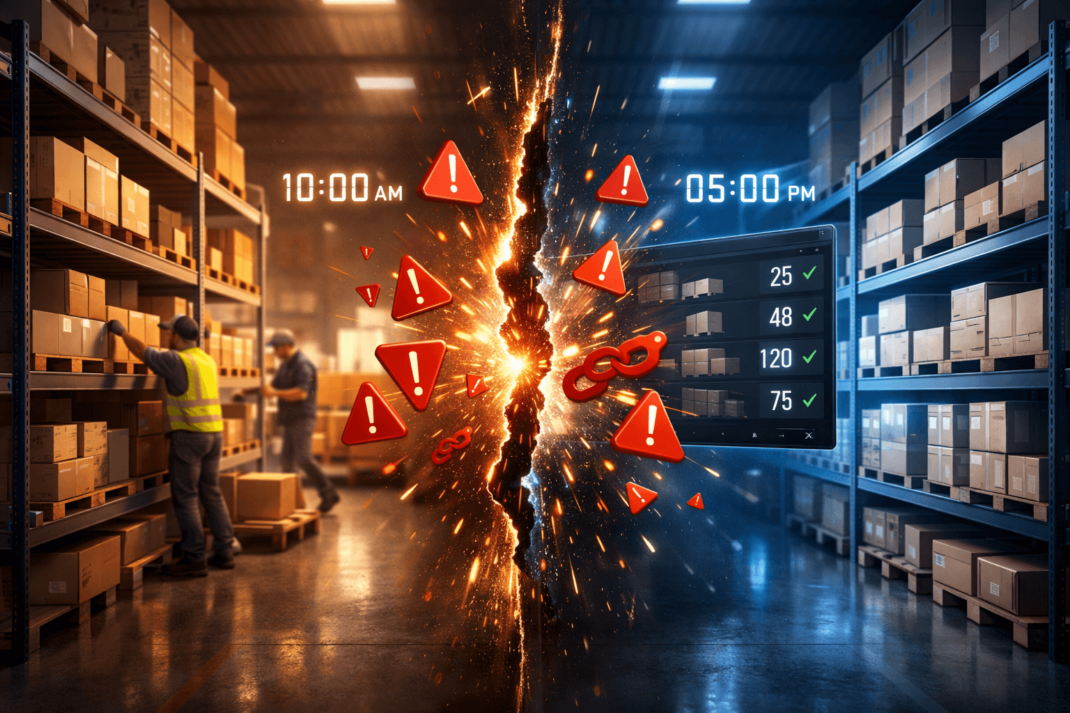 Real-time vs delayed inventory update