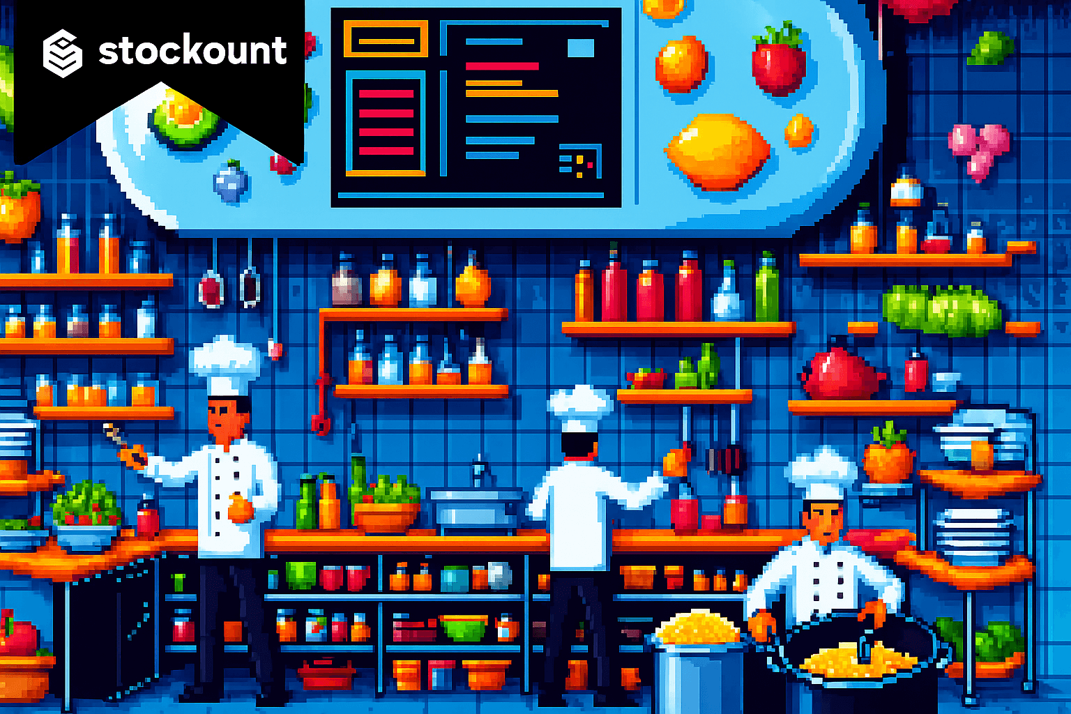 Inventory audits for cloud kitchens