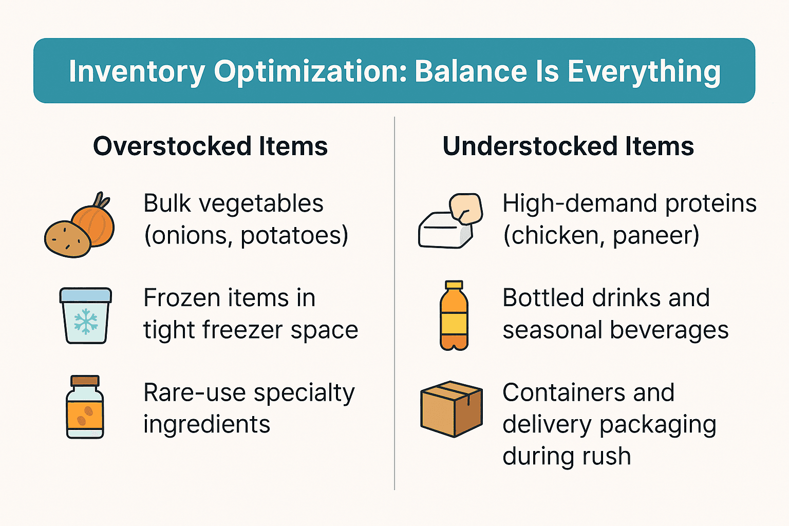 Inventory Audits in Cloud Kitchens