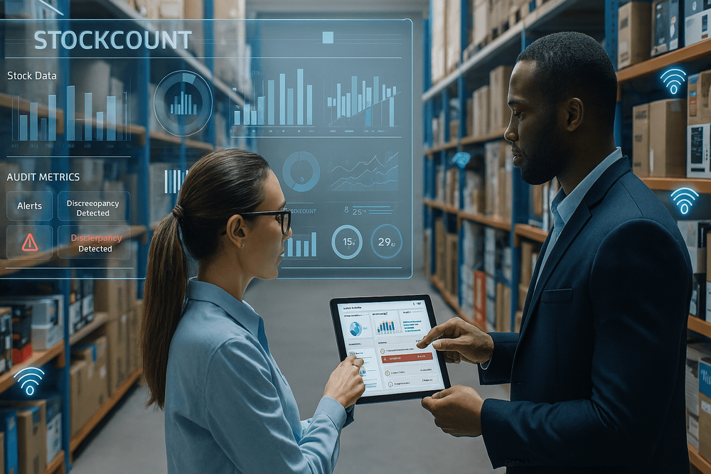 Auditors for inventory audits - Stockount