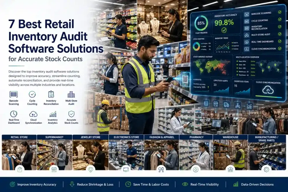 7 Best Retail Inventory Audit Software Solutions for Accurate Stock Counts