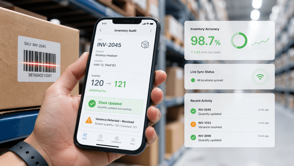 Inventory audit KPIs | Stockount