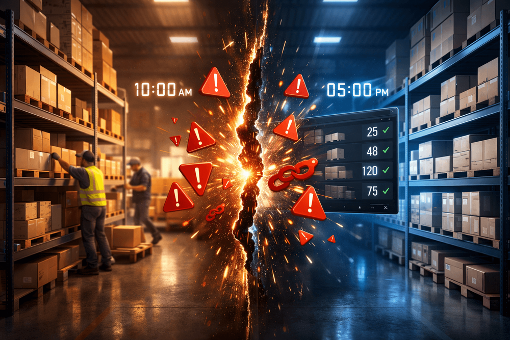 Real-time vs delayed inventory update