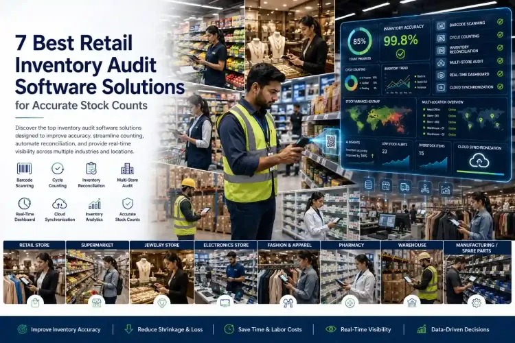 7 Best Retail Inventory Audit Software Solutions for Accurate Stock Counts