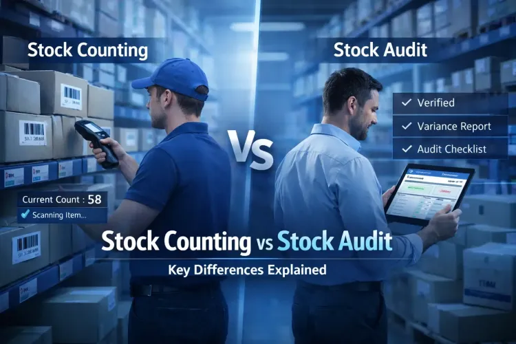 Stock Counting vs Inventory Audit: What's the Difference (And Which One Your Business Actually Needs)